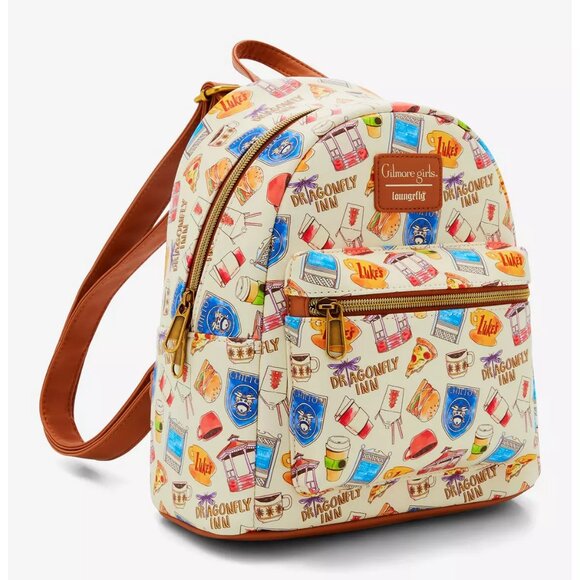 Loungefly Gilmore Girls Icons Mini Backpack
